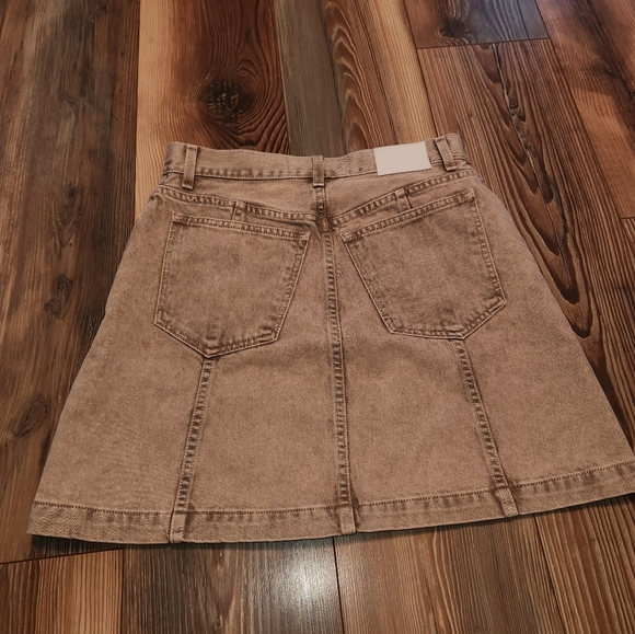 Proenza Schouler Denim Skirt Size 6 - Picture 10 of 11